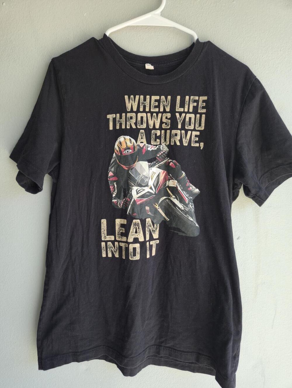 Tytlers Cycle Racing Lean T Shirt Mens Size Large $35